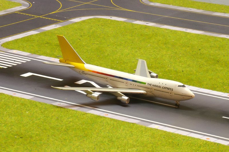 445.JPG - Boeing 747-143  ( N355AS )   Pièce collection N° 445